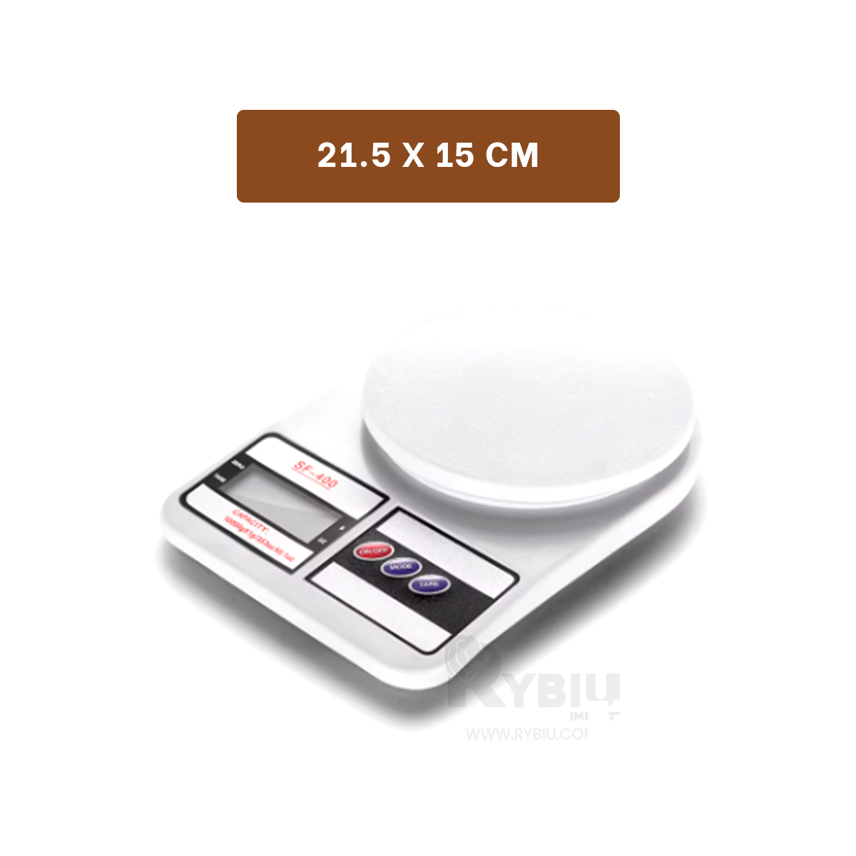PESA RYBIU TE31558 IDEAL ARINA BLANCO + REGALO LIGAS PEINAR - 5