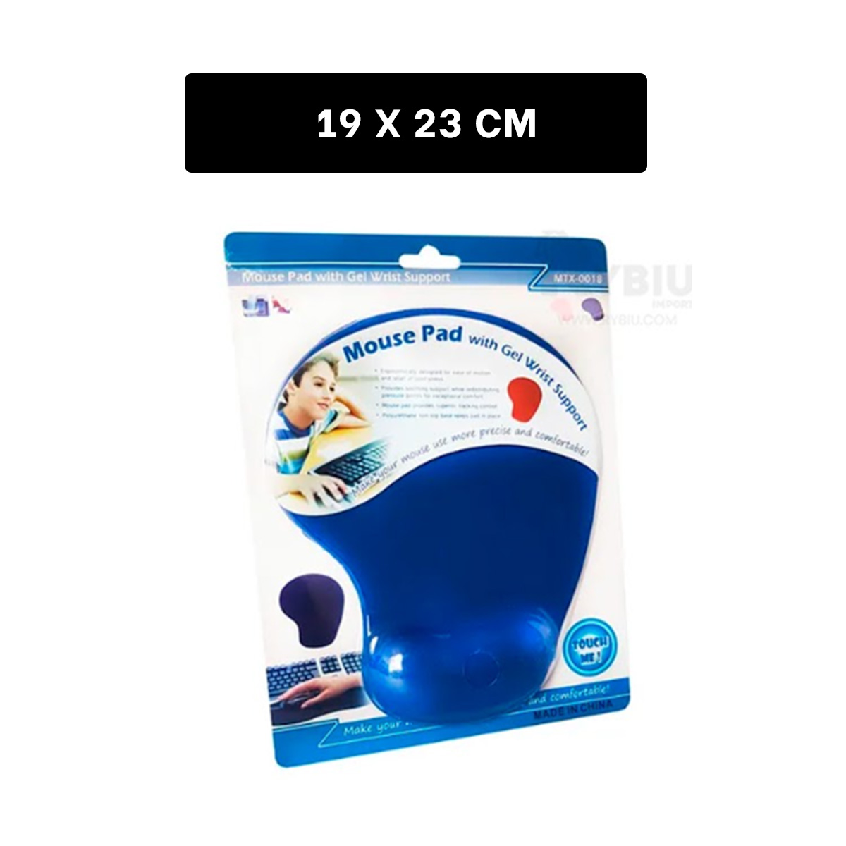 BASE DE DISPOSITIVO SUAVE EN COLOR AZUL Y+PAPEL DE REGALO - 5