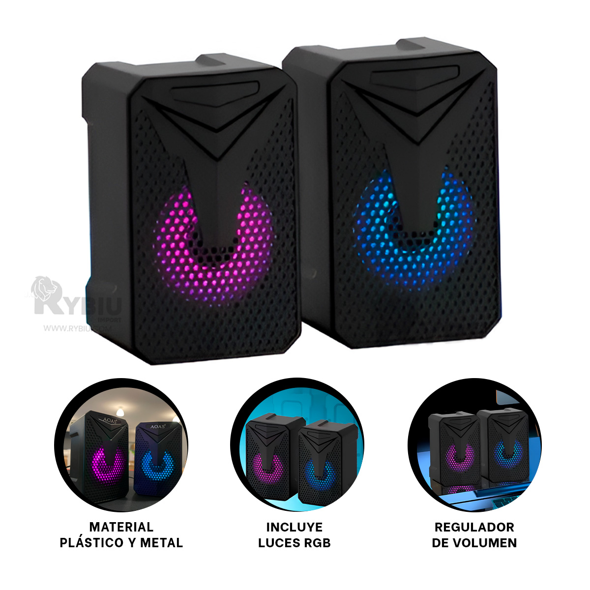 PARLANTE BUENO EN MODELO E-005 EN NEGRO Y+REGALO AGENDITA - 3