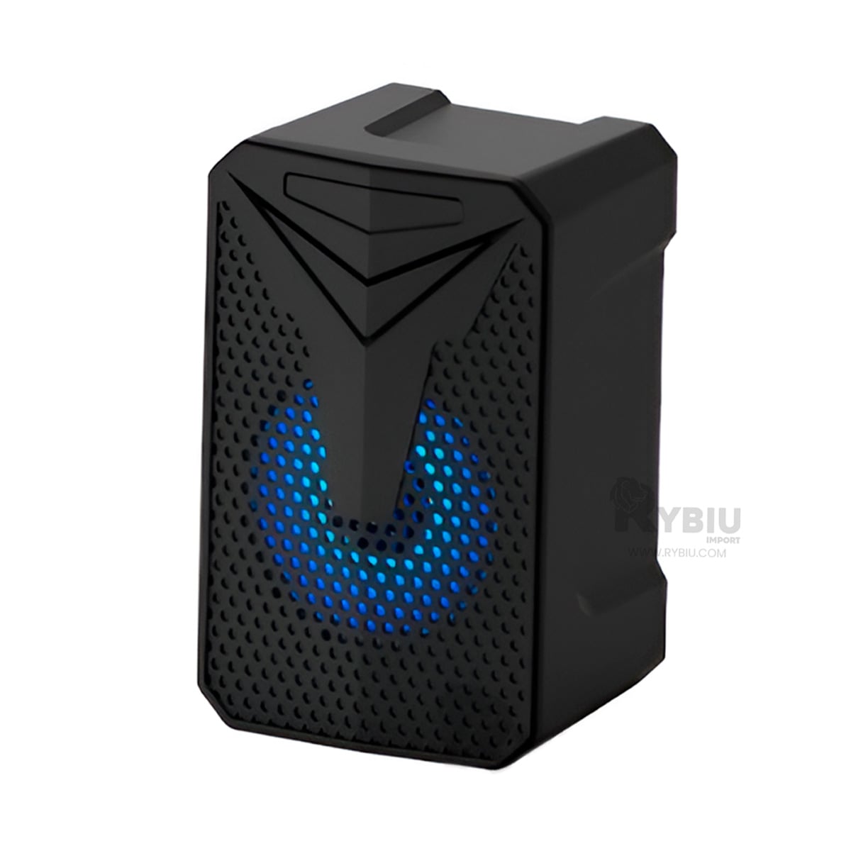 ALTAVOZ FUNCIONAL Y BUENO E-005 TONO NEGRO Y+REGALO STICKERS - 1