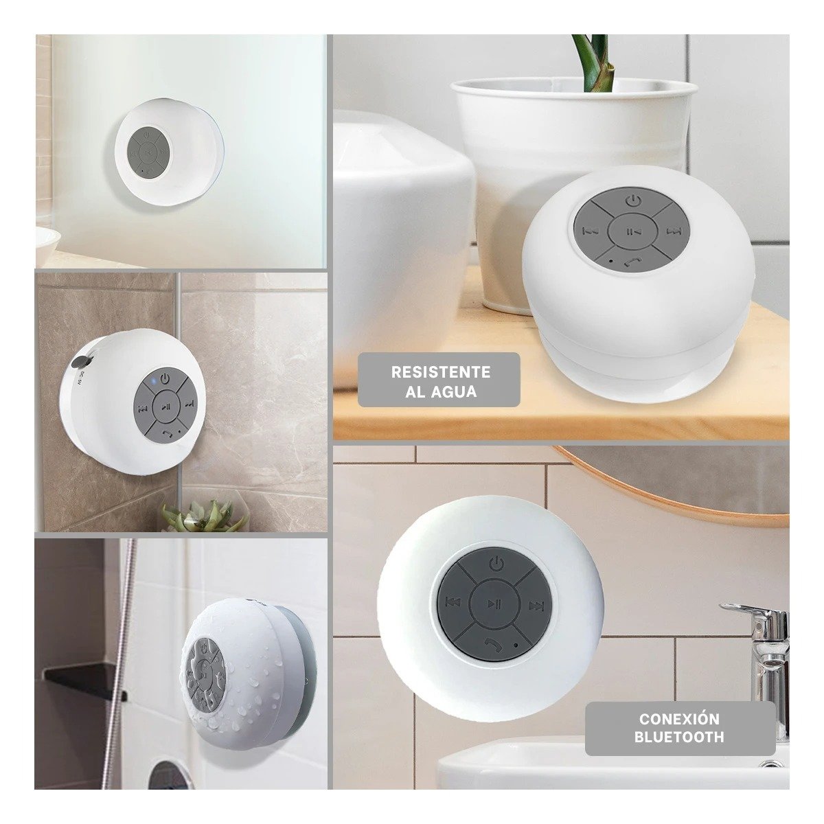 PARLANTES RYBIU TE31622 DISPOSITIVO SONIDO MODERNO EN BLANCO + POST-IT ADHESIVOS - 5