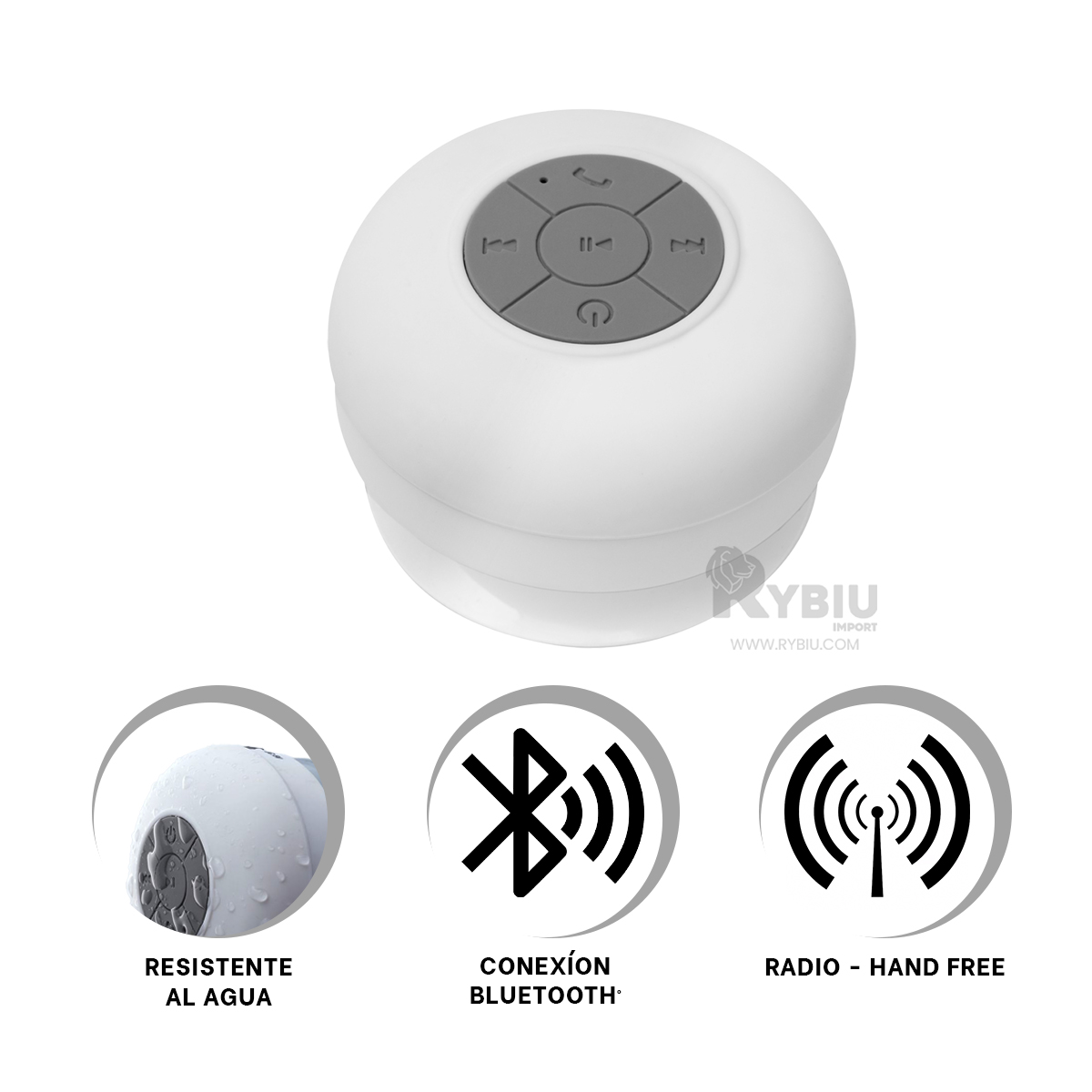 DISPOSITIVO RYBIU TE31622 TECNOLOGICO EN BLANCO + BANDERITAS ADHESIVAS - 3