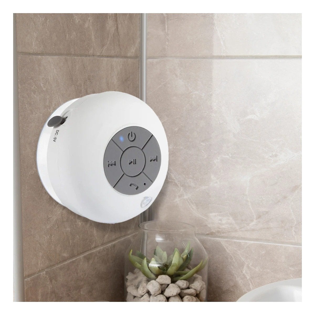 PARLANTE RYBIU TE31622 DUCHA Y PISCINA MODERNO EN COLOR BLANCO - 2