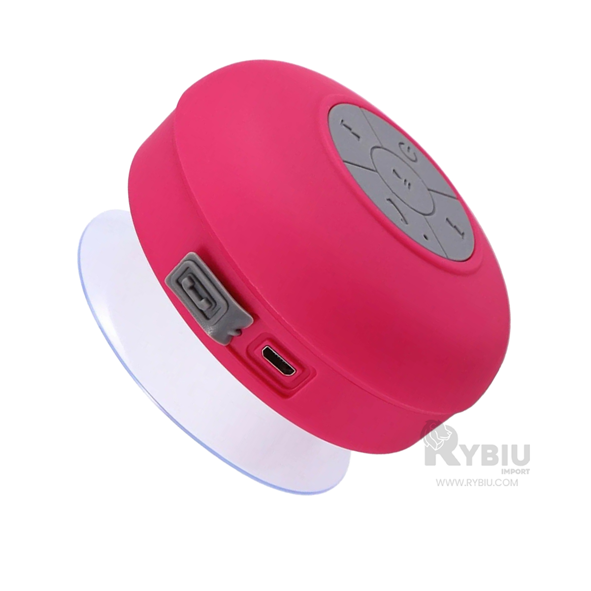 ALTAVOZ RESISTENTE AL AGUA DE COLOR ROSADO Y+REGALO AGENDITA - 4