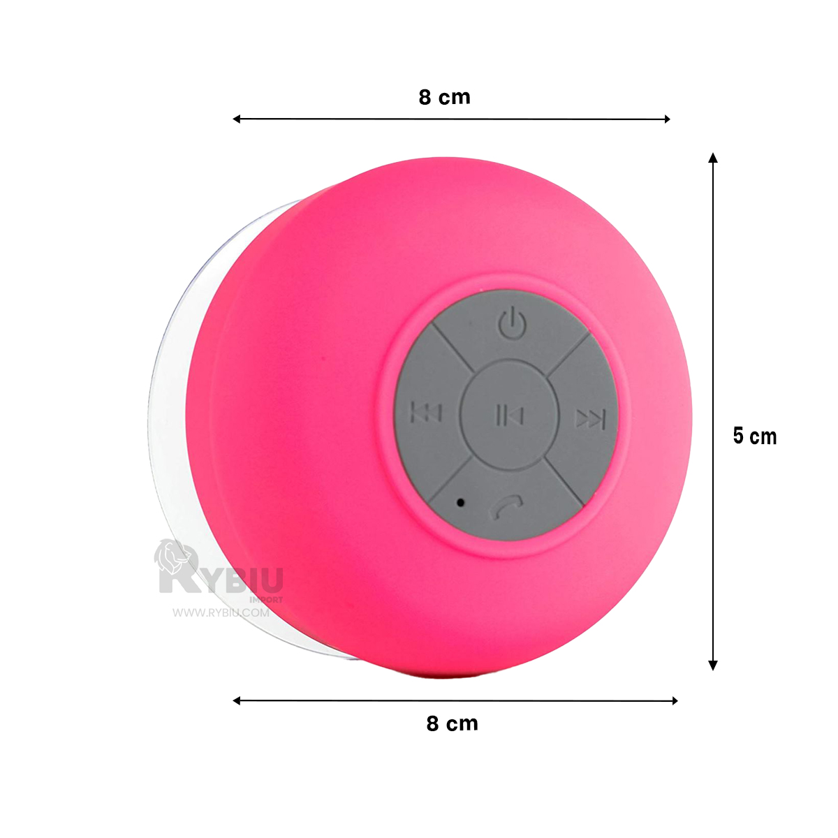 ALTAVOZ PARA TOCADOR DE COLOR ROSADO Y+ENVOLTORIO DE REGALO - 5