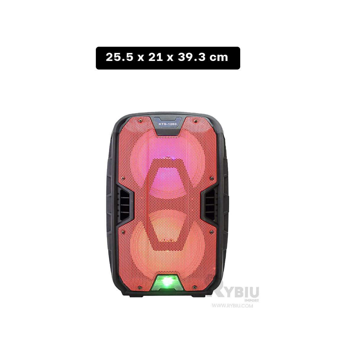 BOCINA SONIDO RYBIU KTS-1263 BLUETOOTH PRO MULTIFUNCIONAL CUARTO + GIFT MINIAGENDA - 5