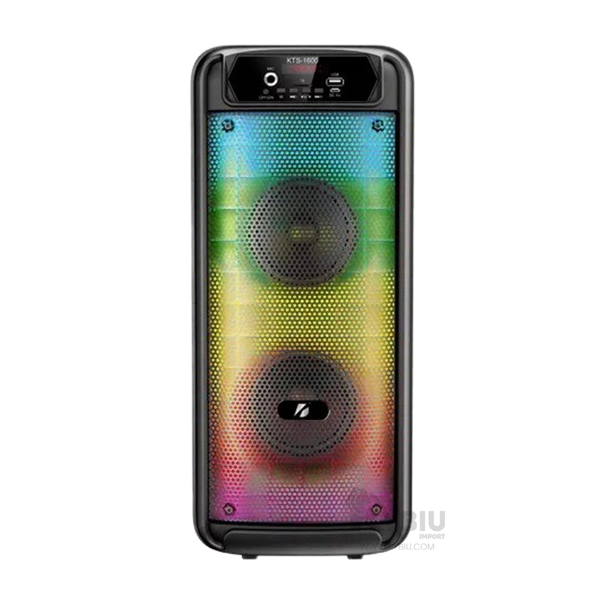 BOCINA RYBIU KTS-1600 BLUETOOTH ALTAVOZ PORTATIL KTS PARA SALA + REGALO AGENDITA - 1