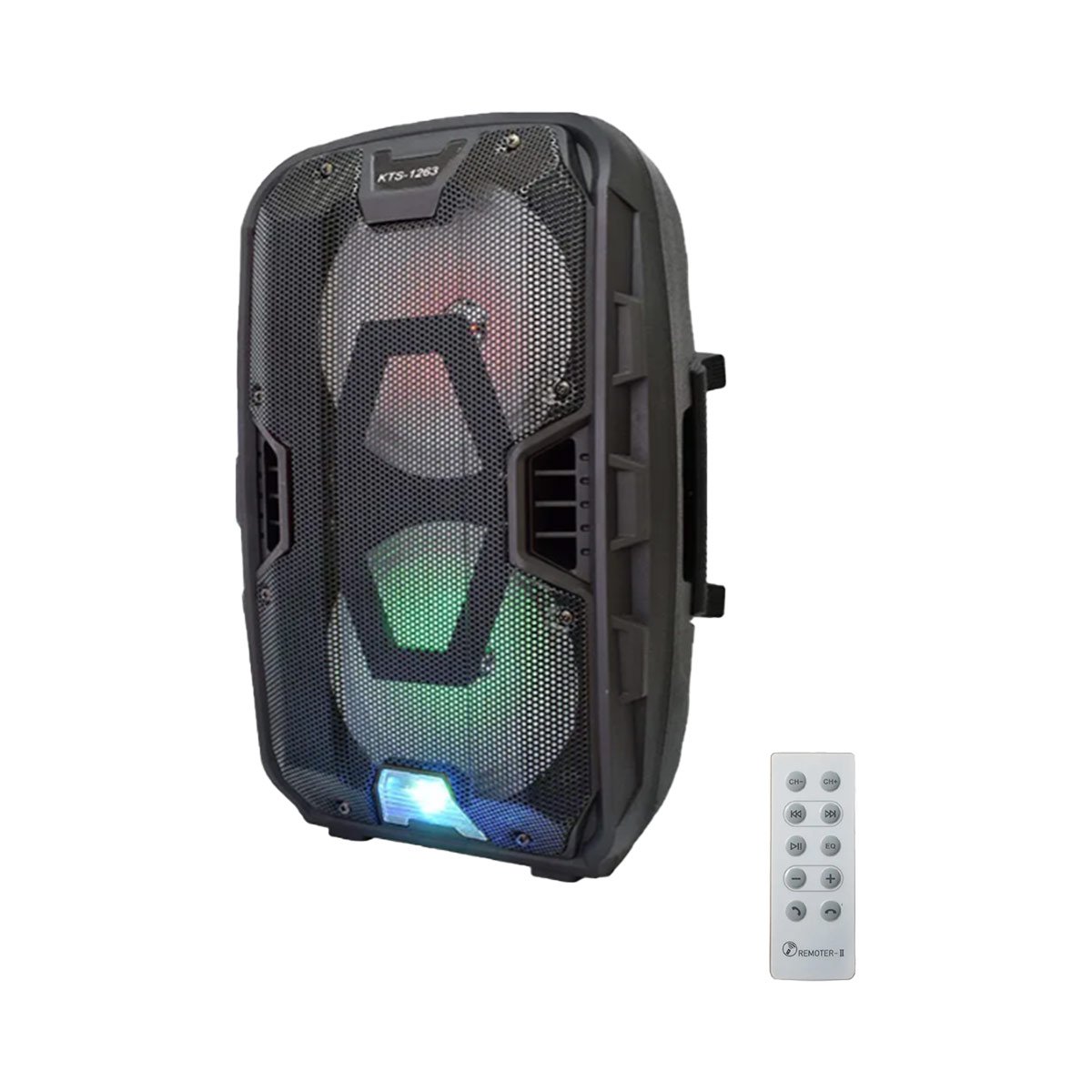 PARLANTE RYBIU KTS-1263 BLUETOOTH KTS VERSATIL PARA HOGAR + PAPEL REGALO - 1