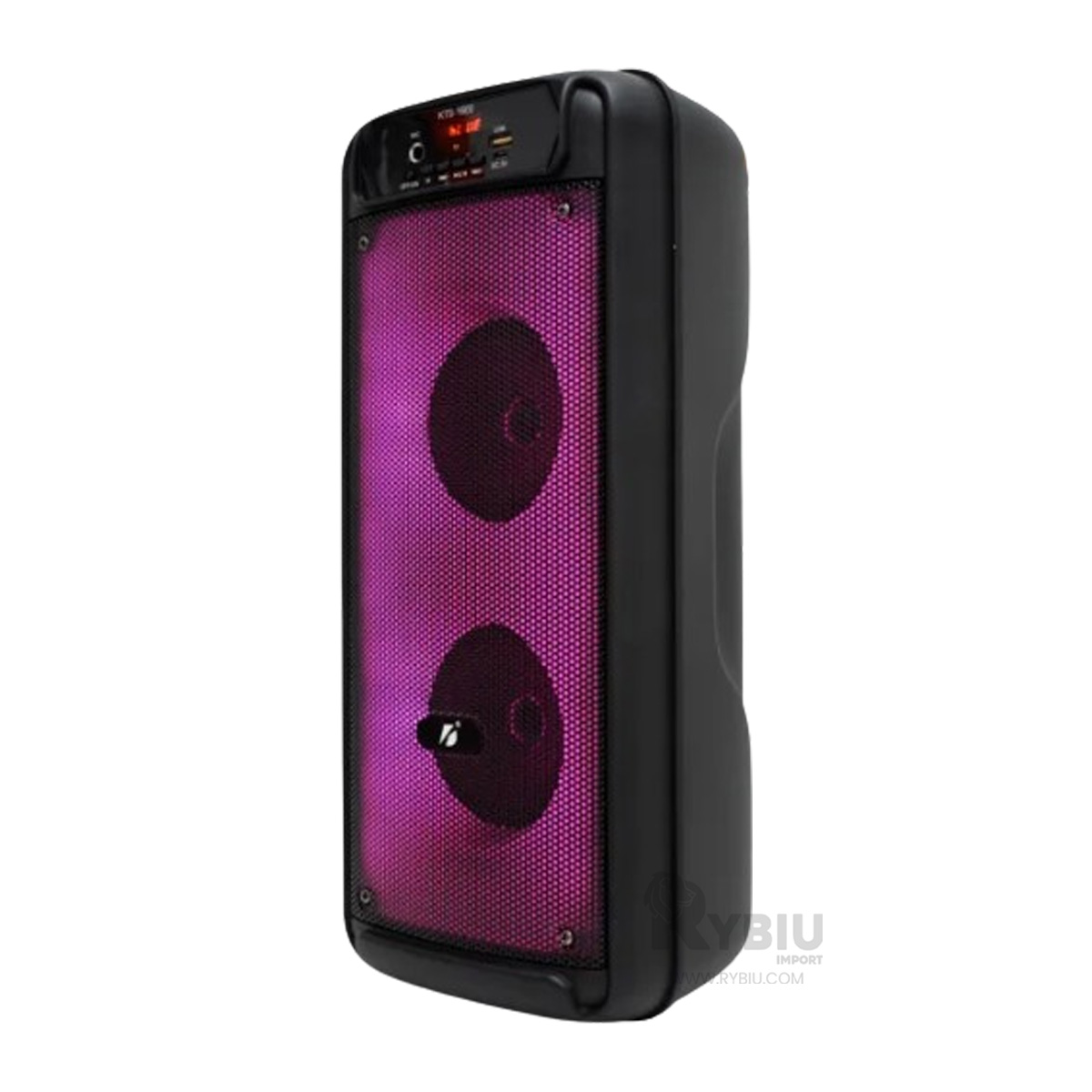 ALTAVOZ RYBIU KTS-1600 BLUETOOTH KTS PARA AUDIO POTENTE FAMILY + BANDERITAS ADHESIVAS - 3