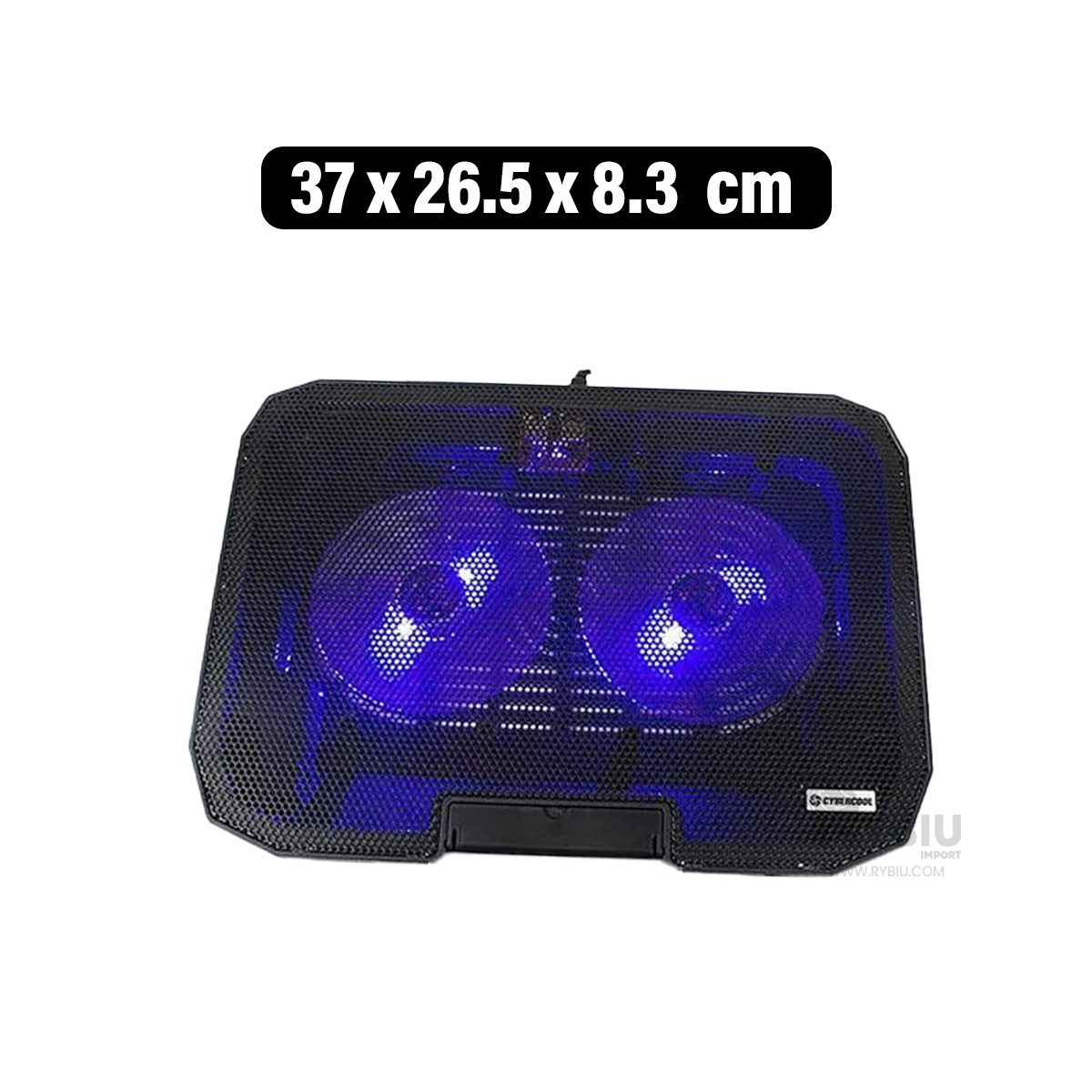 SOPORTE RYBIU CON VENTILACION HA73 TONO NEGRO + REGALO AGENDITA - 5