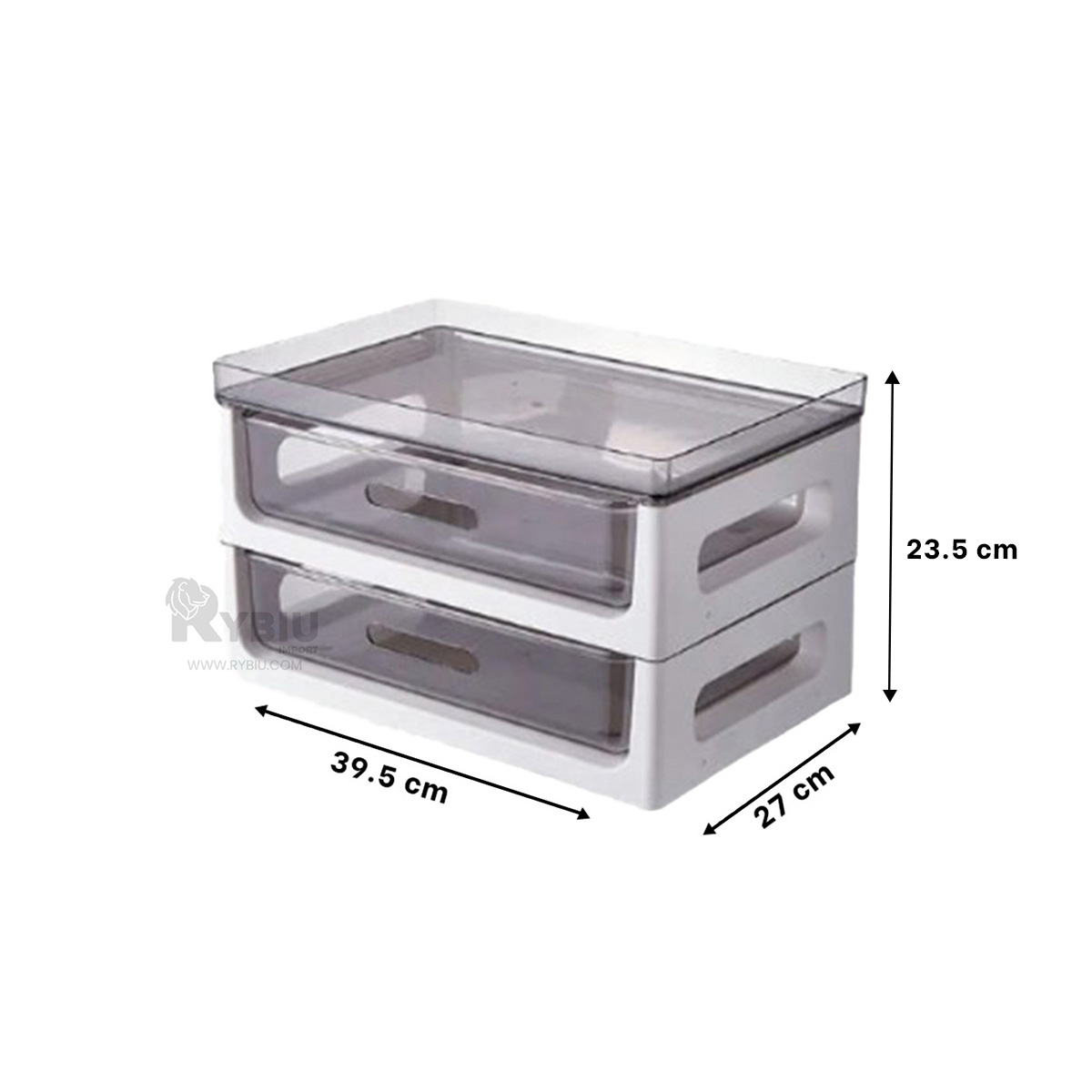ESTANTE MODERNO 39.5X27X23.5 BLANCO Y+REGALO STICKERS - 5