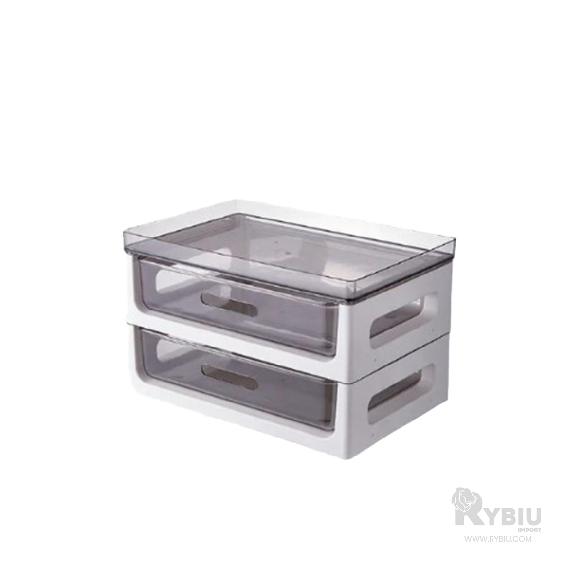 SOPORTE RYBIU 6159 BLANCO PRACTICO 39.5X27X23.5 + BANDERITAS ADHESIVAS - 4