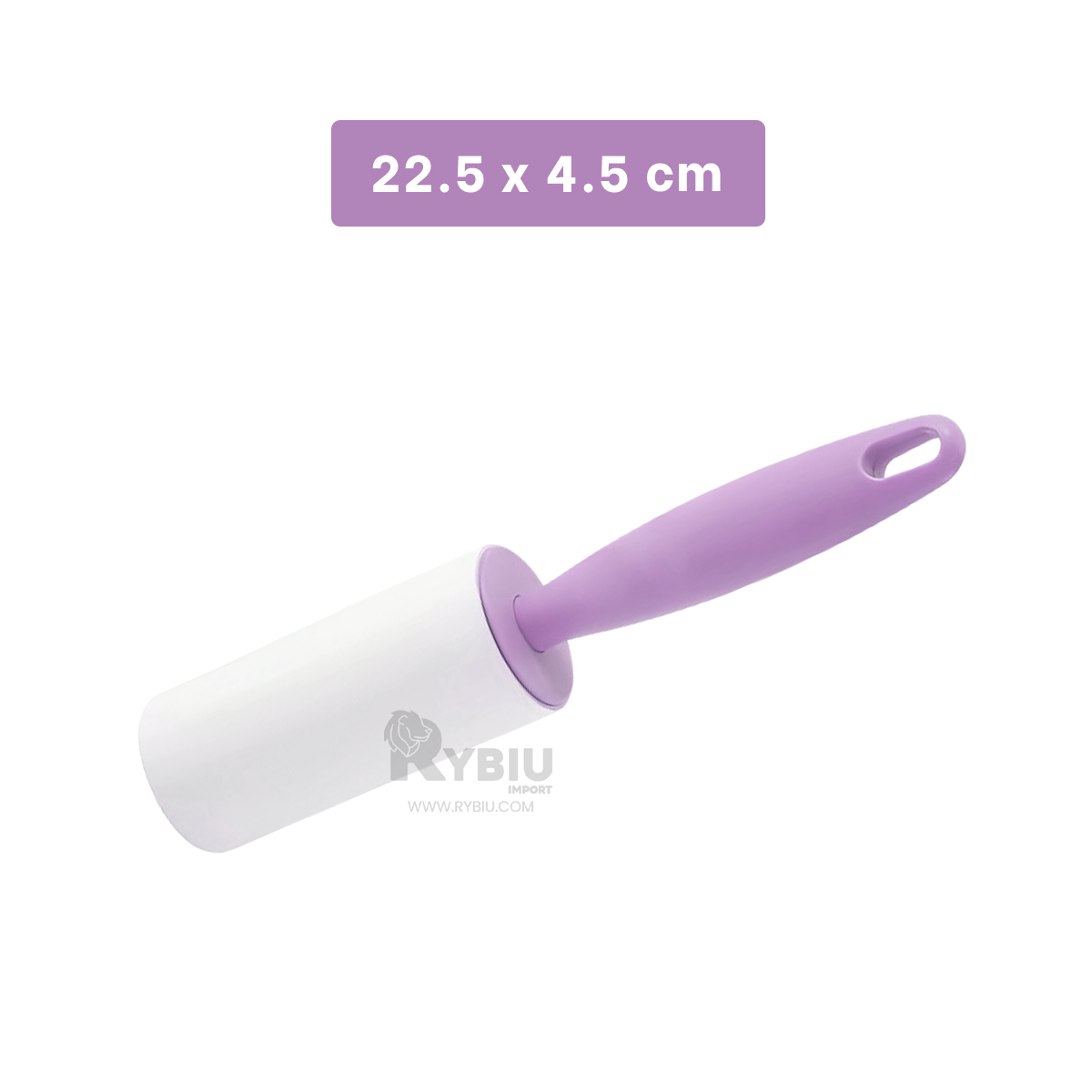 CEPILLO RYBIU HO30020 DURADERO TONO LILA + ENVOLTORIO REGALO - 5