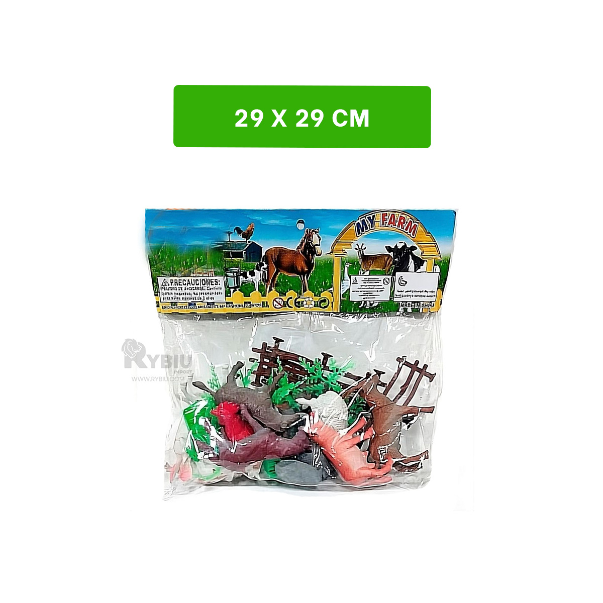 ANIMALES EN BOLSA EN TONO MULTICOLOR Y+REGALO AGENDITA - 5