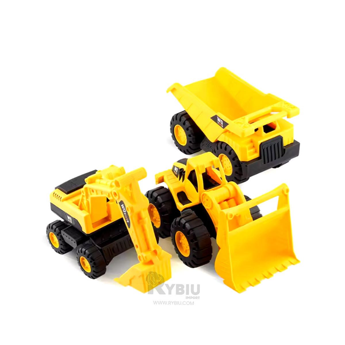 KIT DE JUGUETE DE CARRITOS AMARILLO Y+POST-IT ADHESIVOS - 2