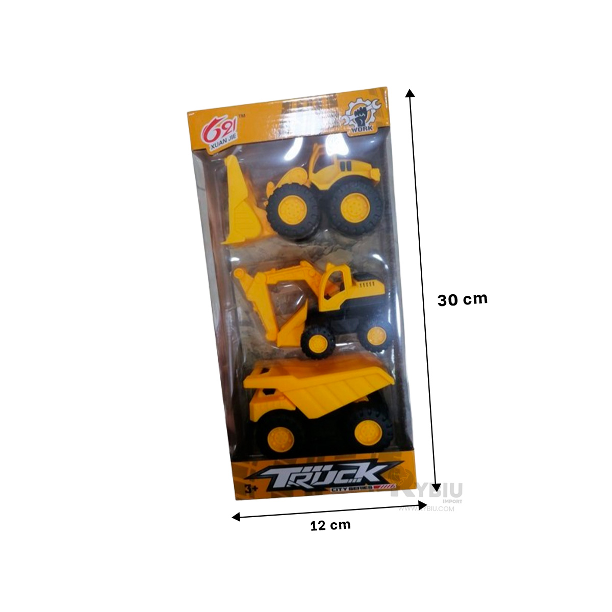 KIT INFANTIL DE CARRITOS EN AMARILLO Y+LIGAS DE REGALO - 5