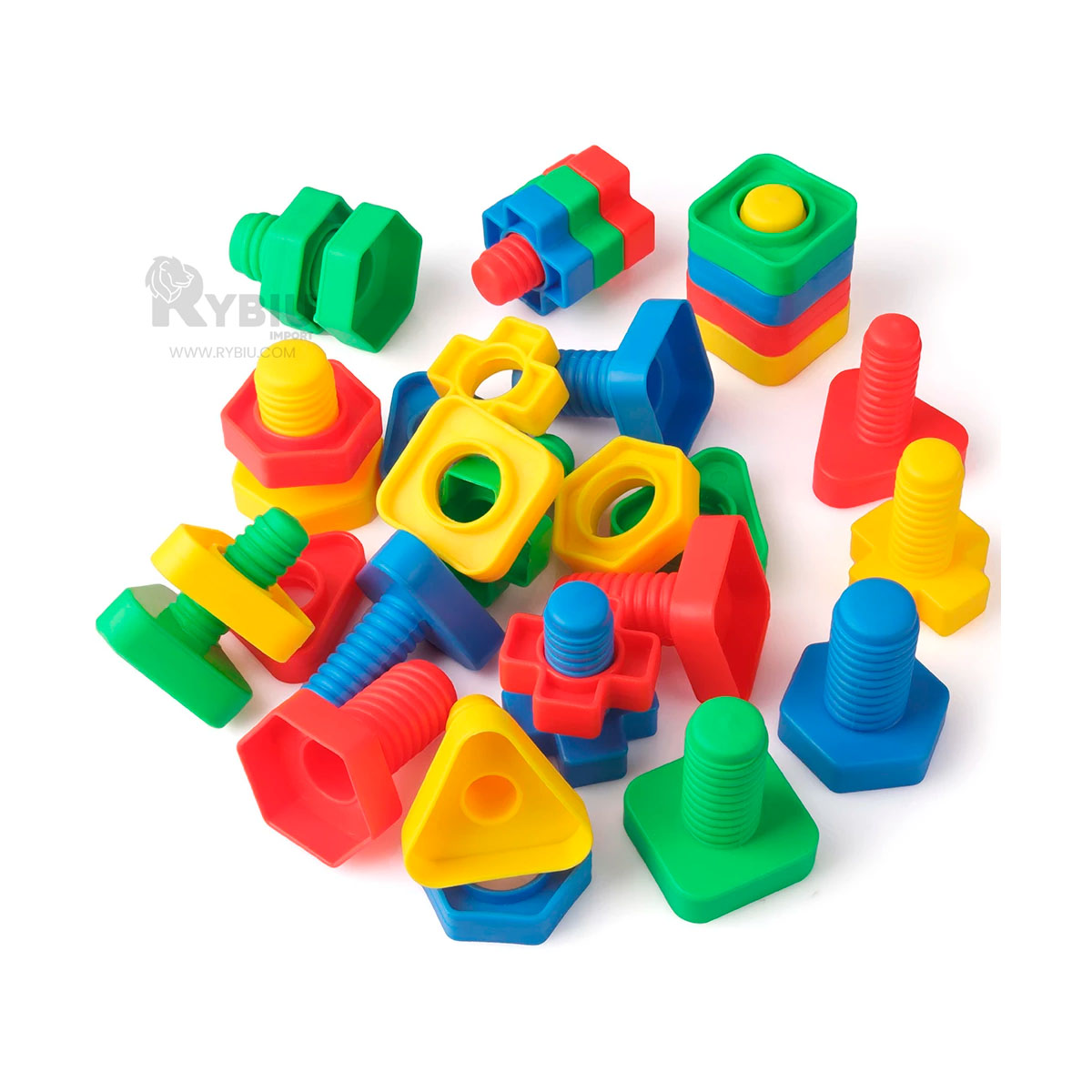 BLOQUES PARA ENSAMBLAR MULTICOLOR Y+ENVOLTORIO DE REGALO - 2