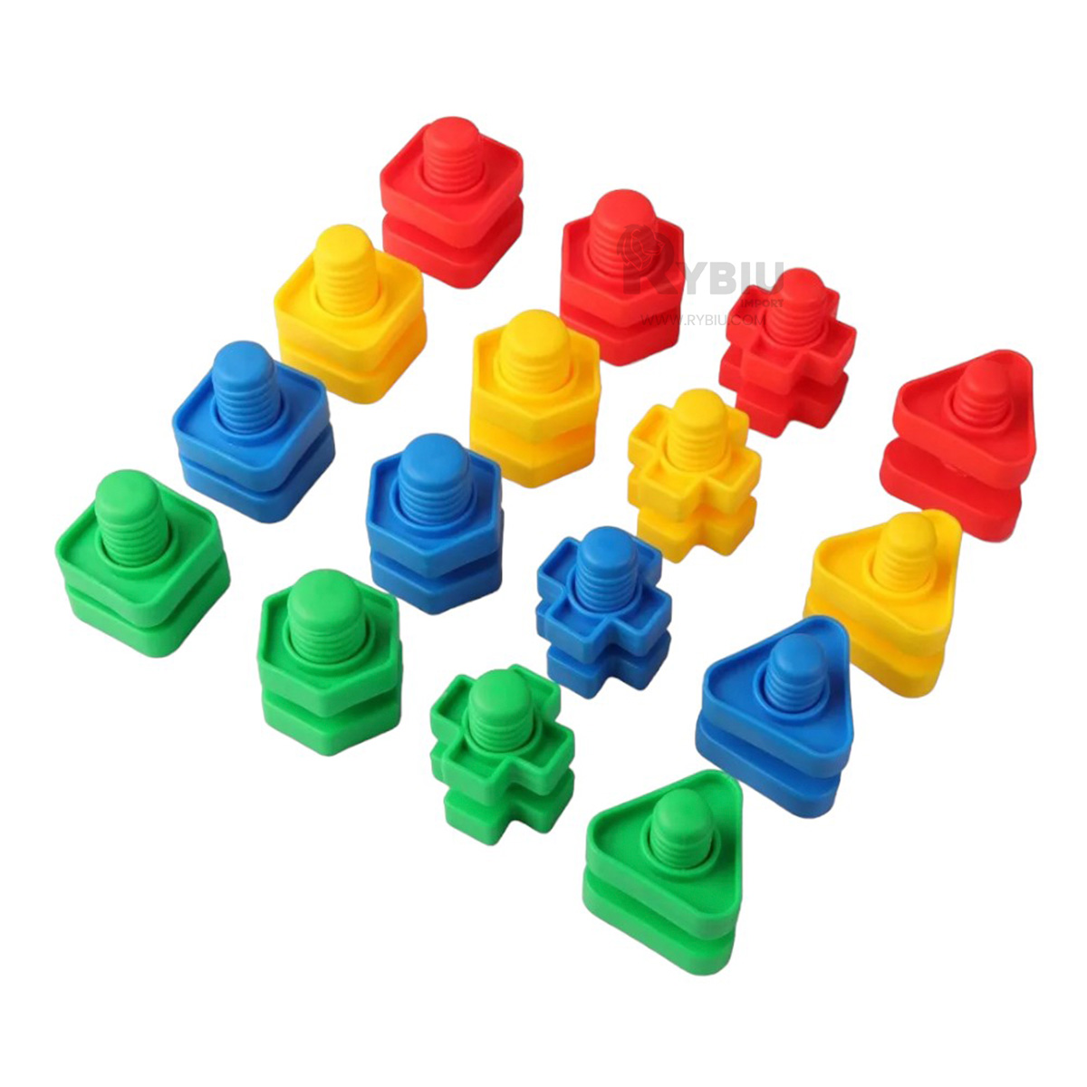 BLOQUES PARA ENSAMBLAR MULTICOLOR Y+ENVOLTORIO DE REGALO - 4