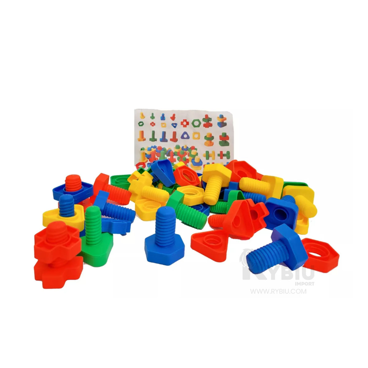 BLOQUES EDUCATIVOS Y SEGUROS TONO MULTICOLOR Y+GIFT STICKERS - 4