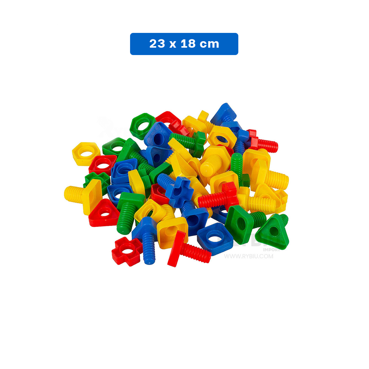BLOQUES EDUCATIVOS Y SEGUROS TONO MULTICOLOR Y+GIFT STICKERS - 5