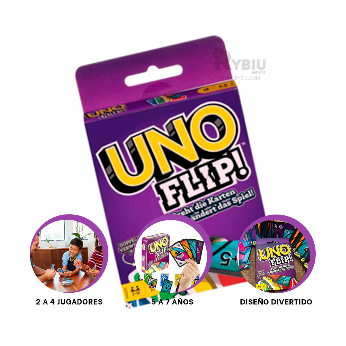 JUEGO DE CARTAS PARA DIVERSION MULTICOLOR Y+REGALO AGENDITA - 3