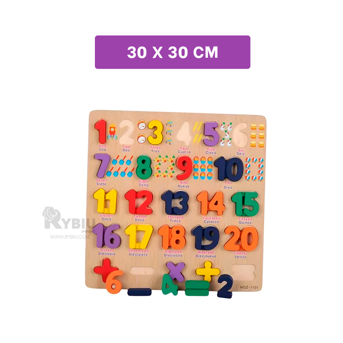 JUGUETE FACIL PARA NIÑOS MADERA Y+REGALO LIGAS PARA PEINAR - 5