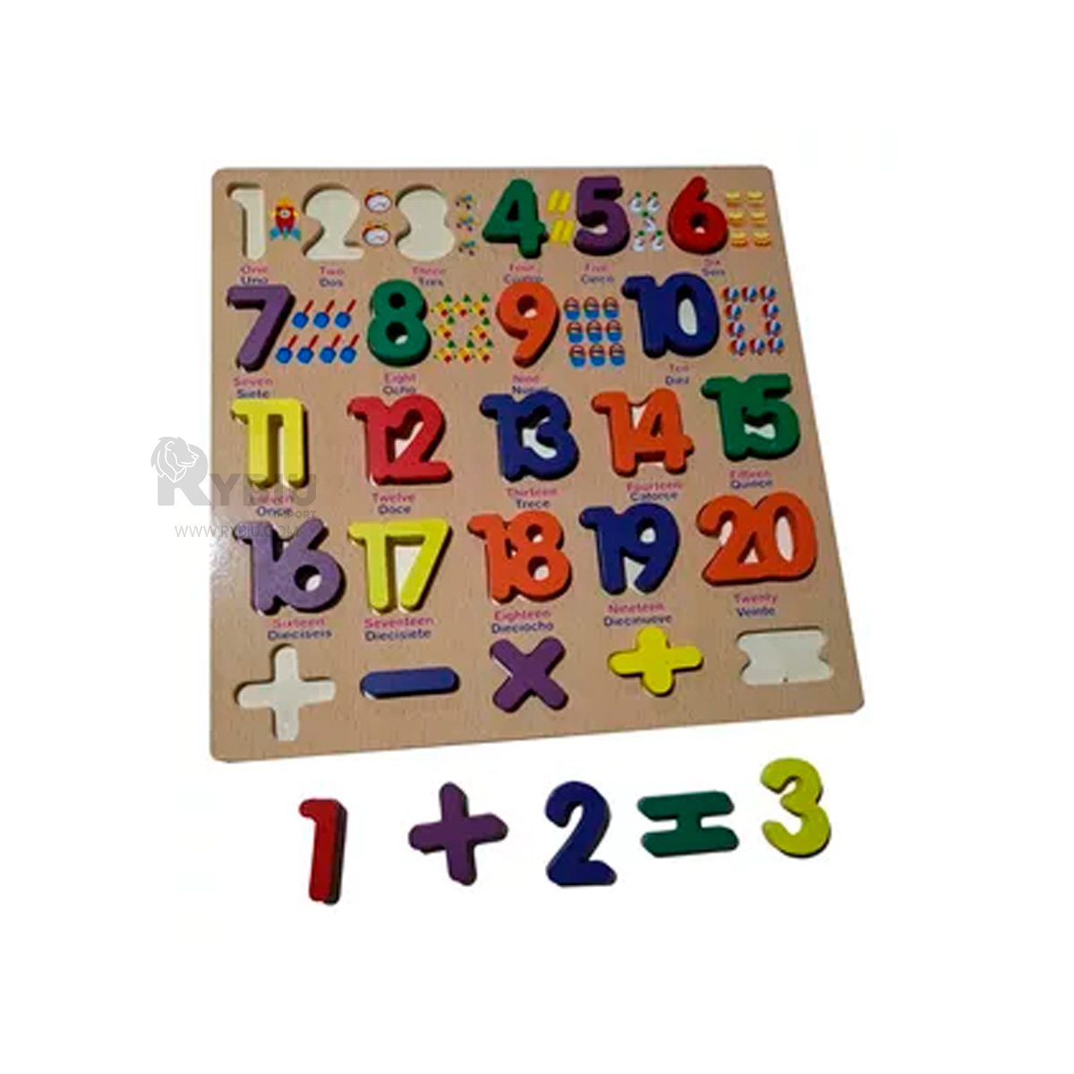 NUMEROS BUENOS PARA EL APRENDIZAJE DE NIÑOS Y+GIFT STICKERS - 2