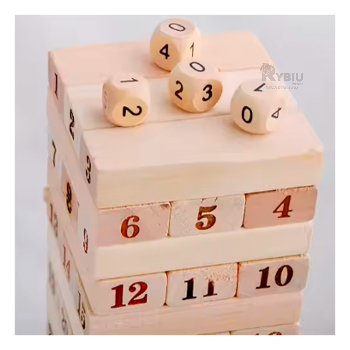 JUEGO FAMILIAR EN COLOR MADERA Y+ENVOLTORIO DE REGALO - 1