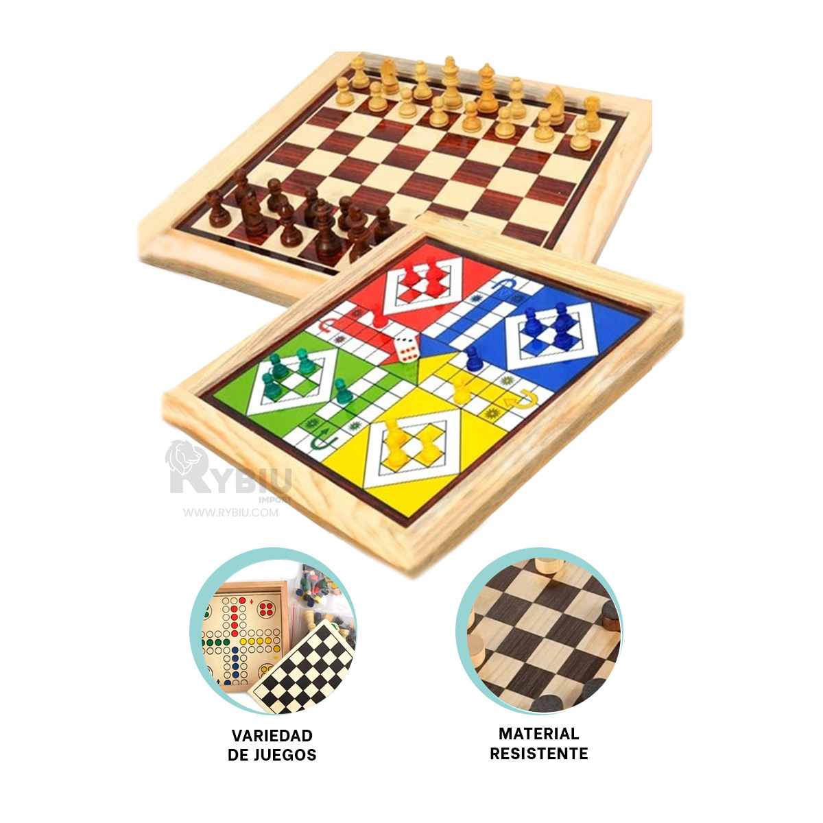 TABLERO DE JUEGOS 8 EN 1 EN MULTICOLOR Y+REGALO AGENDITA - 3