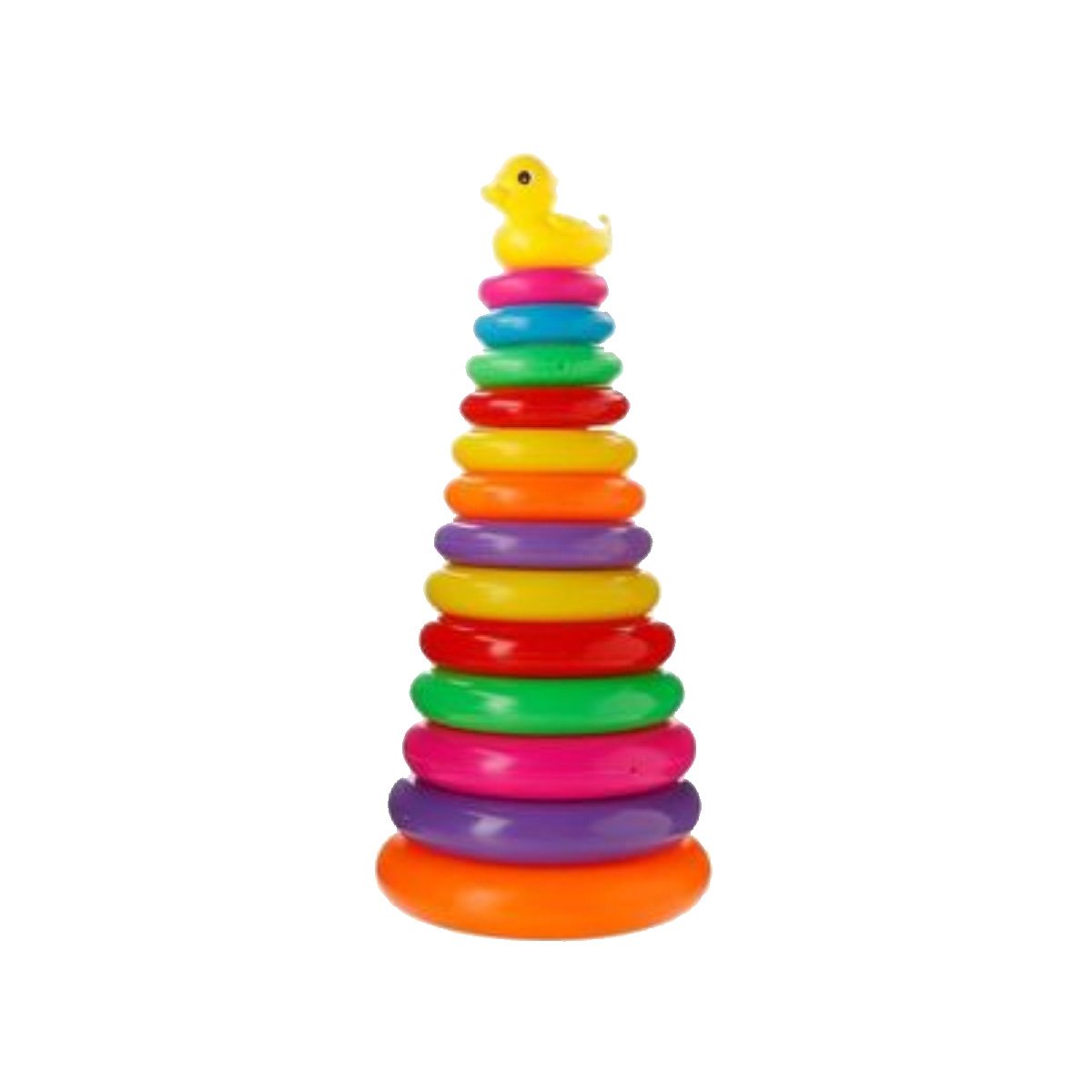JUEGO ANILLOS APILABLES DE COLORES PARA INFANTES PARA ESTIMULAR HABILIDADES YPAPEL REGALO - 1