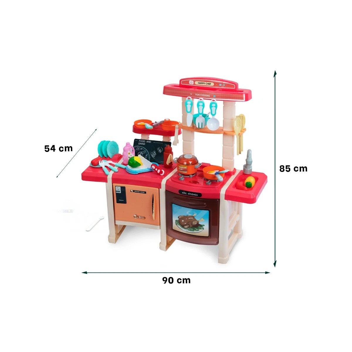 MODULO DE COCINA CON ACCESORIOS PARA JUEGO DIDACTICO EN CASA Y+LIGAS REGALO - 4