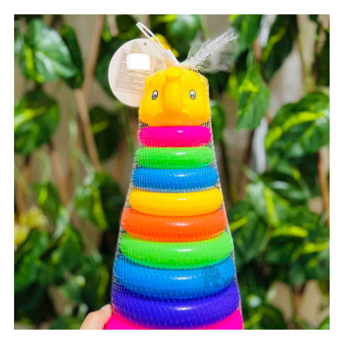 ARGOLLA PARA COLOCAR DE ARCOIRIS Y+REGALO LIGAS PARA PEINAR - 4