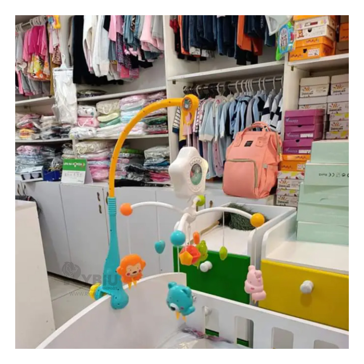 MUSICAL ATRACTIVO PARA BEBES EN MULTICOLOR Y+GIFT STICKERS - 1