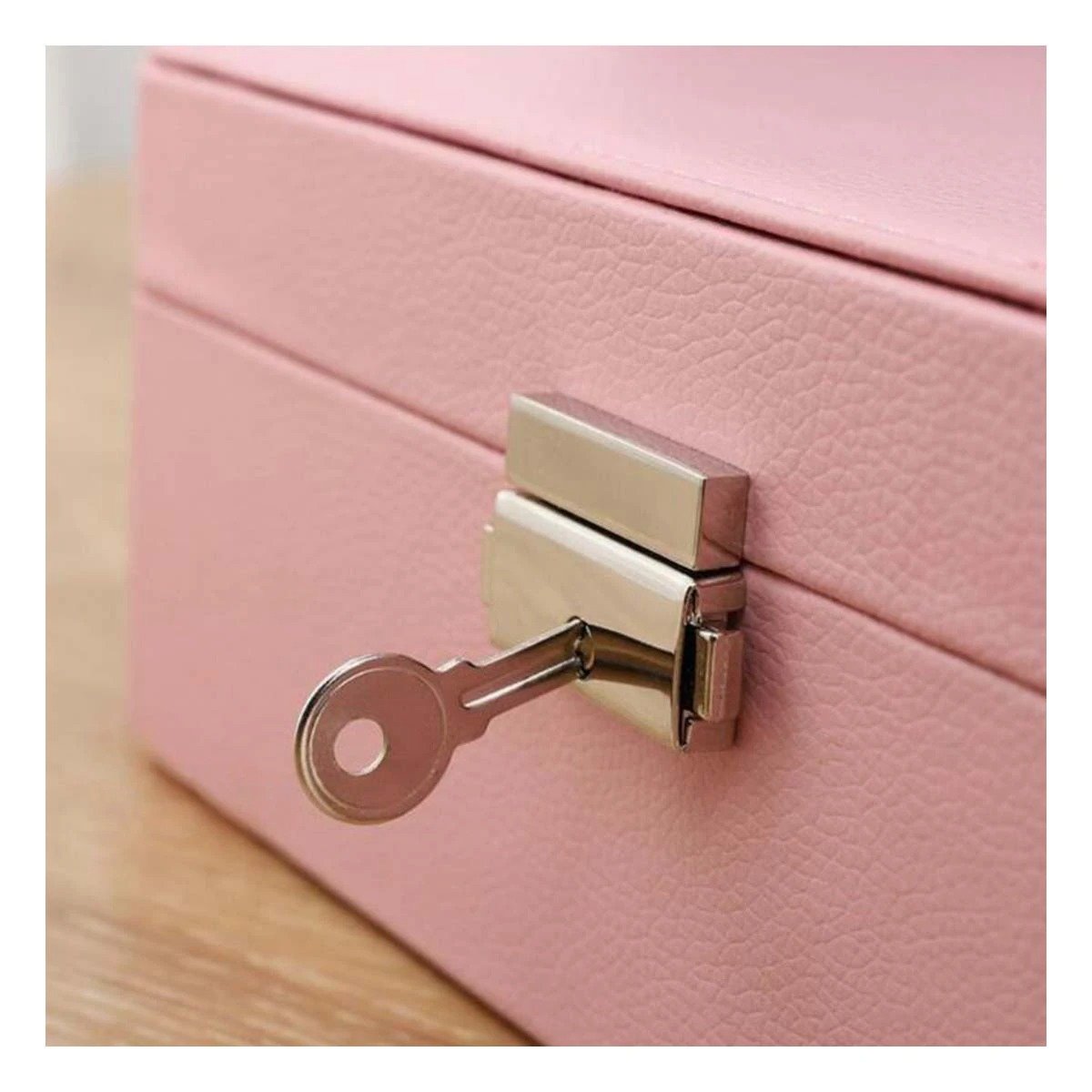 JOYERO RYBIU BE32624 CAJÓN DAMAS + POST-IT ADHESIVOS ROSADO - 2
