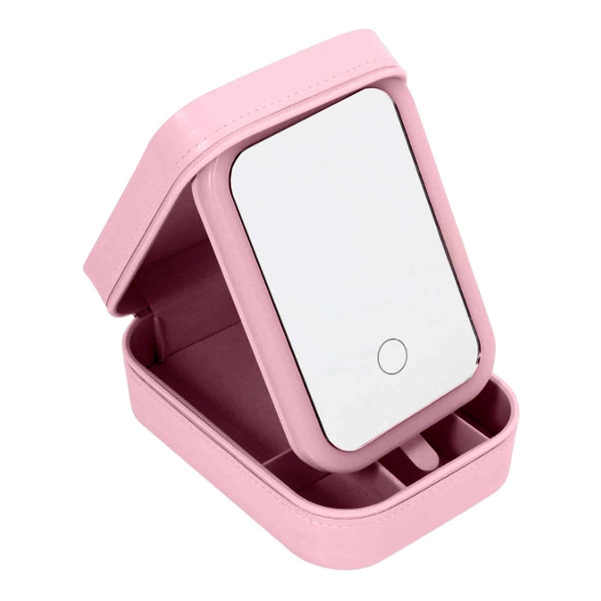ORGANIZADOR RYBIU BE32632 ROSADO JOYERO DIVISIONARIO + PAPEL REGALO - 1