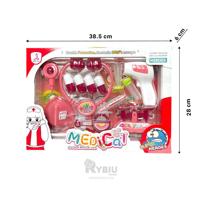 KIT TRANSPORTABLE Y LIGERO EN ROSADO Y+ENVOLTORIO DE REGALO - 5