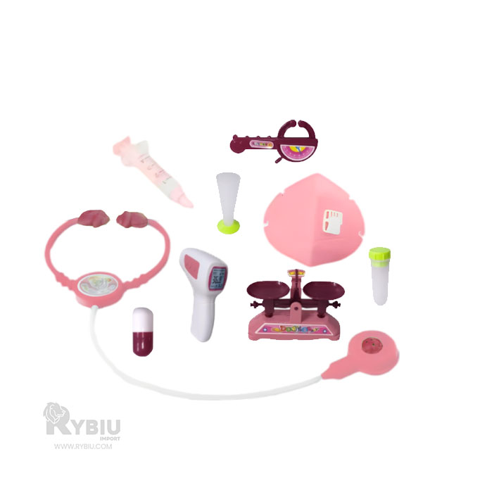 SET DE DIVERTIDO DE CHICAS EN CAJA ROSADO Y+PAPEL DE REGALO - 1