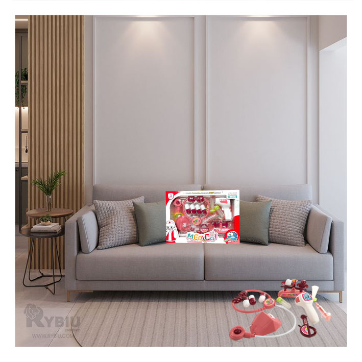 SET DE DIVERTIDO DE CHICAS EN CAJA ROSADO Y+PAPEL DE REGALO - 2
