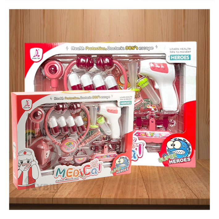 SET DE DIVERTIDO DE CHICAS EN CAJA ROSADO Y+PAPEL DE REGALO - 4