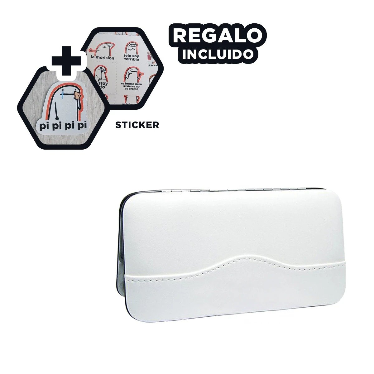 EQUIPO COMPLETO PARA MANICURE EN CASA 12 PIEZAS COLOR BLANCO Y+REGALO STICKER - 1