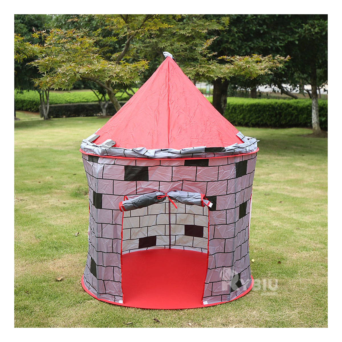 CASITA PRETTY PARA NIÑO DE COLOR ROJO Y+REGALO STICKERS - 2