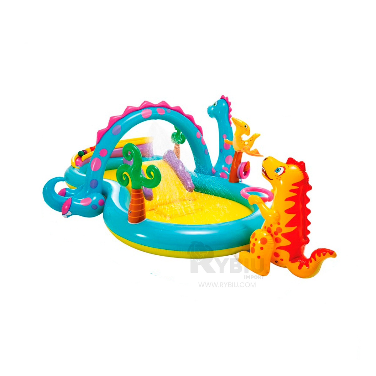 PISCINA CON TEMATICA DE ANIMALES ANTIGUOS Y+GIFT STICKERS - 2