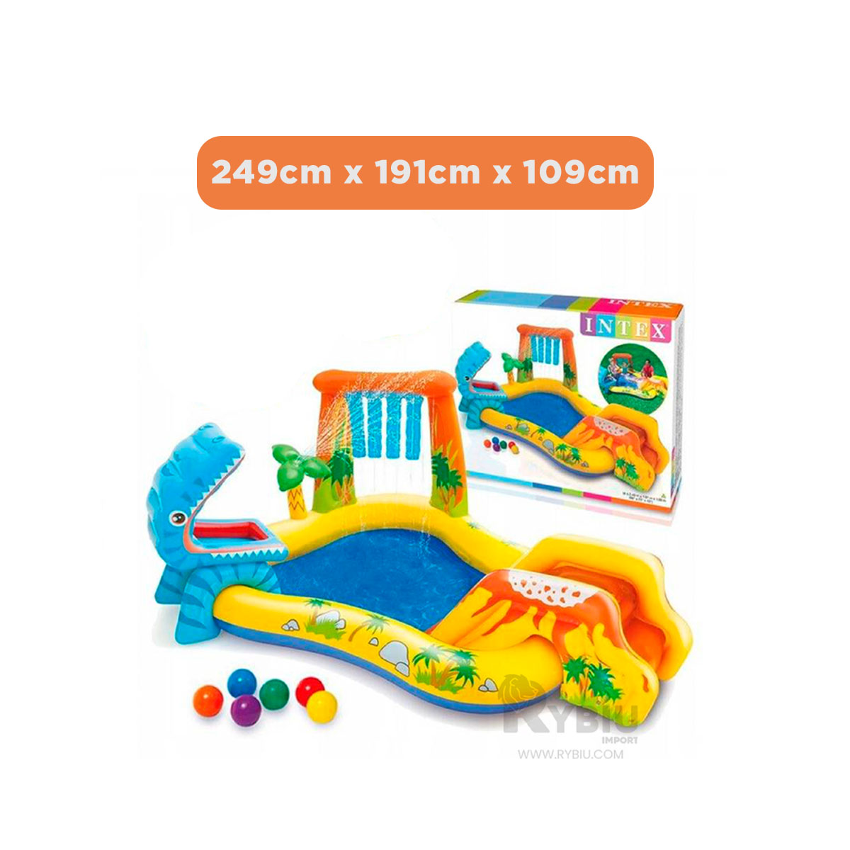 PISCINA INTERACTIVO DE CRIATURA JURASICA Y+REGALO AGENDITA - 5