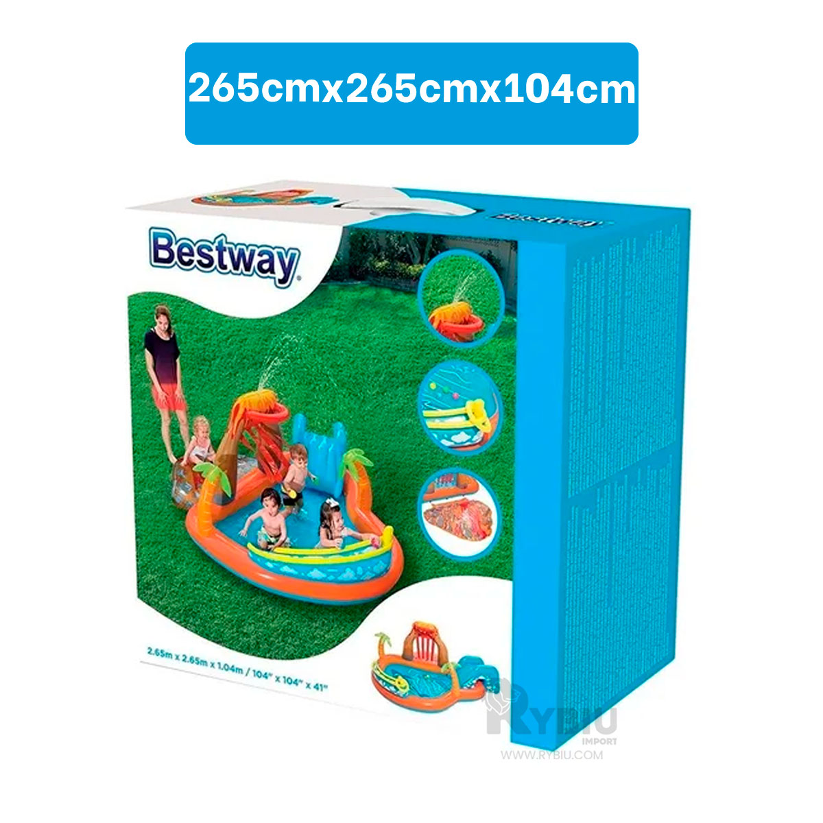 PISCINA AIREABLE PARA ACTIVIDAD FISICA Y+REGALO STICKERS - 5