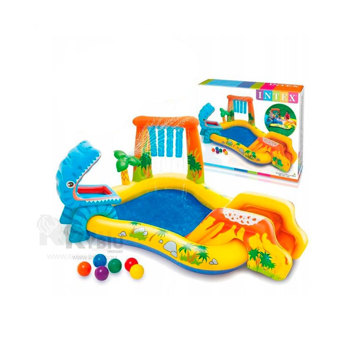 PISCINA DE VINILO RESISTENTE Y BELLO Y+ENVOLTORIO DE REGALO - 1