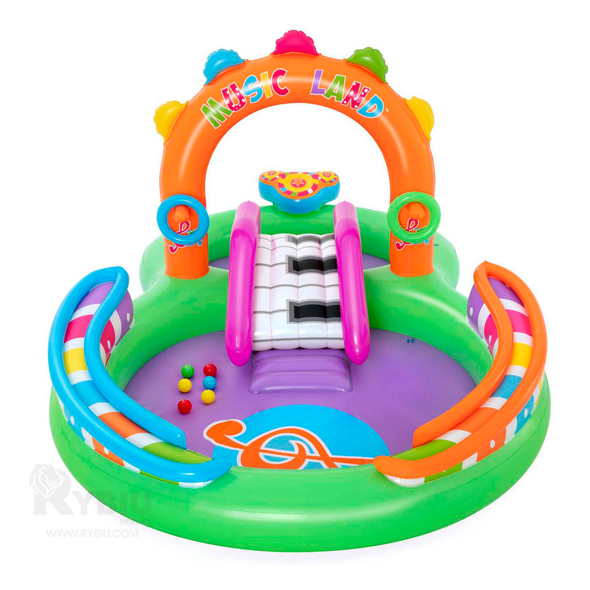 PISCINA RESISTENTE PARA CHILDREN Y+ENVOLTORIO DE REGALO - 3