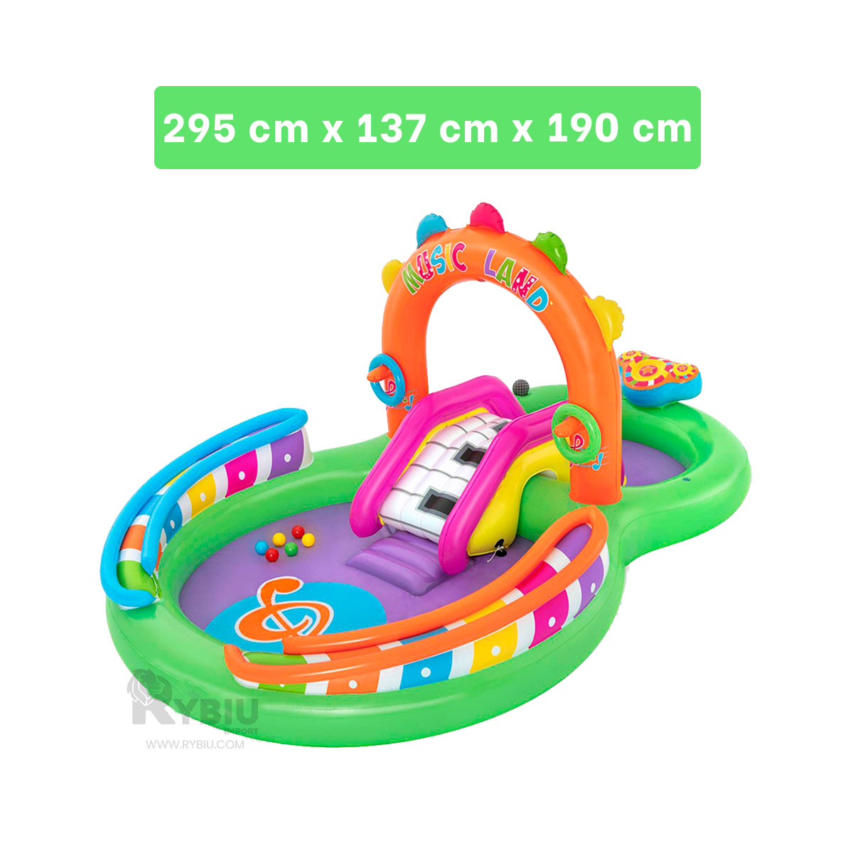 PISCINA RESISTENTE PARA CHILDREN Y+ENVOLTORIO DE REGALO - 5