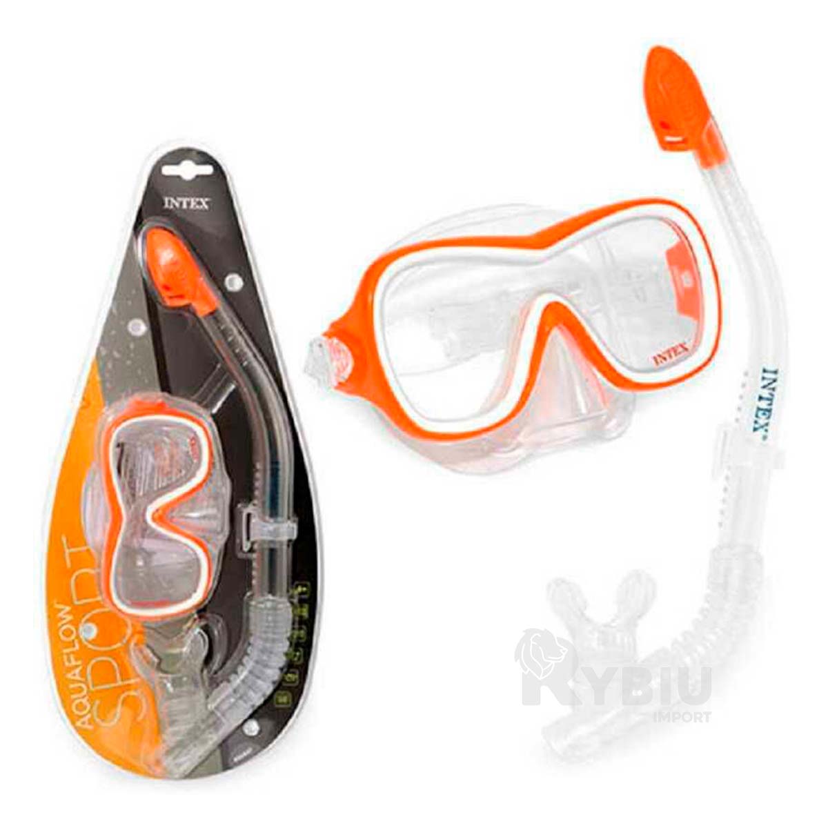 KIT NATACIÓN RYBIU 55647 PRACTICO Y DURADERO EN MULTICOLOR + BANDERITAS ADHESIVAS - 4