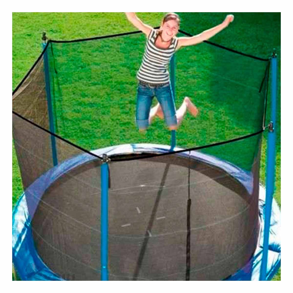 TRAMPOLIN INFANTIL 305X253CM CON RESORTES PROTEGIDOS PARA SU SEGURIDAD Y+POST IT - 2
