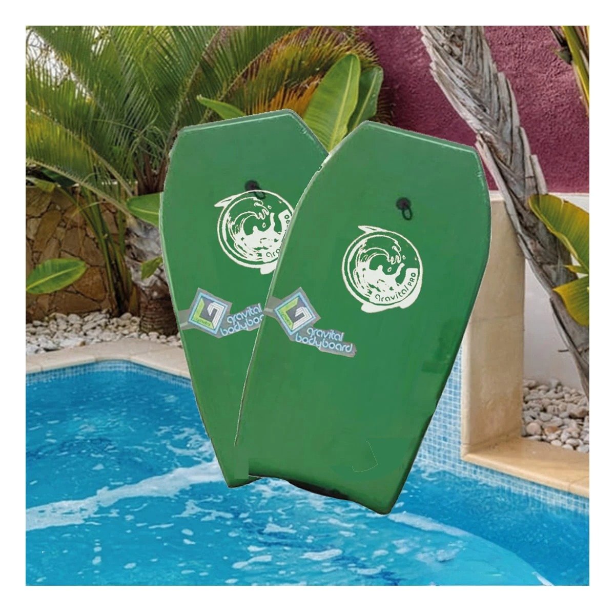 TABLAS NATACIÓN RYBIU GR-41 TABLERO PRINCIPIANTES 41 EN VERDE + POST-IT ADHESIVOS - 3